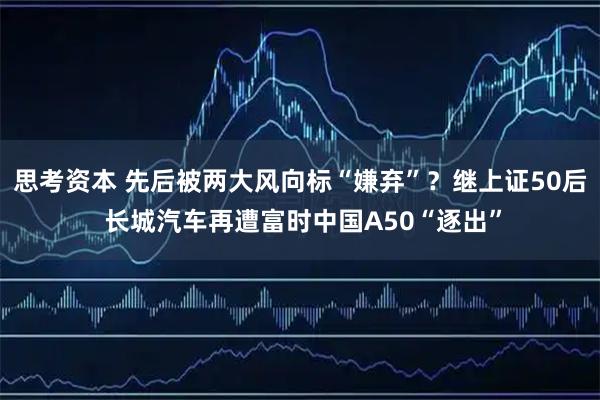 思考资本 先后被两大风向标“嫌弃”？继上证50后 长城汽车再遭富时中国A50“逐出”