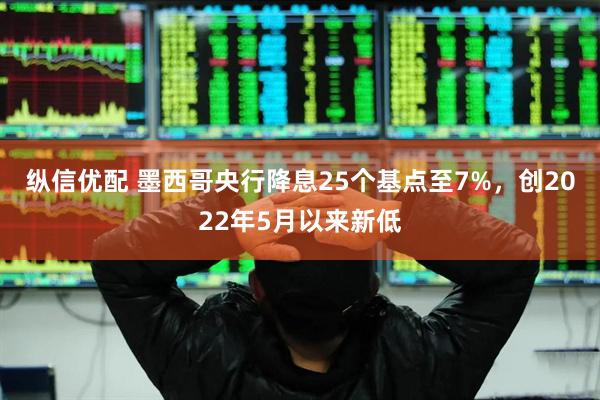 纵信优配 墨西哥央行降息25个基点至7%，创2022年5月以来新低