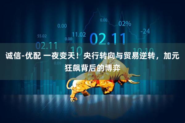 诚信-优配 一夜变天！央行转向与贸易逆转，加元狂飙背后的博弈